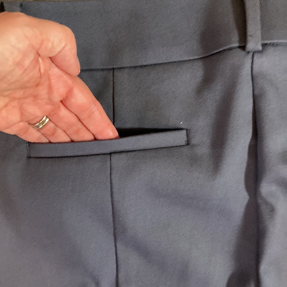 Loft Marisa Pants, Gray, size 10 - Picture 4 of 10